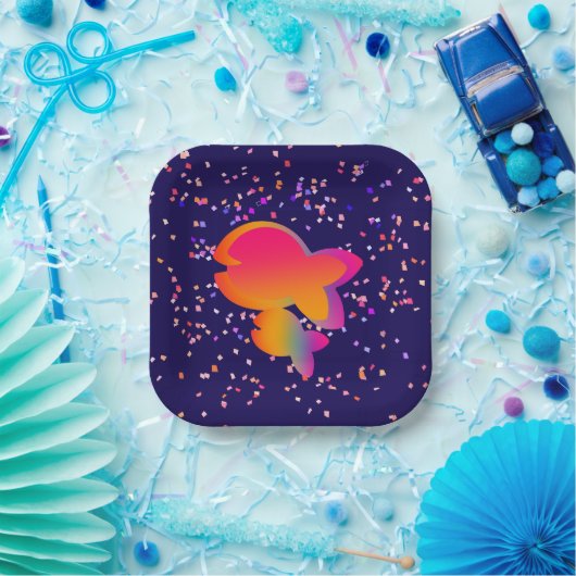 Rainbow Kindergeburtstag Pappteller (Party)