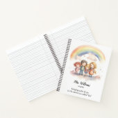 Rainbow-Kinderlehrer Notizblock (Innenseite)