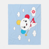 Rainbow King Fleecedecke (Vorderseite)