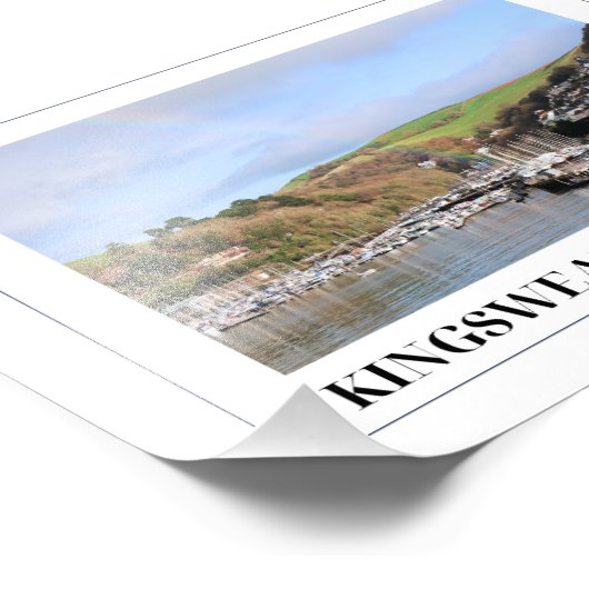 Rainbow, Kingswear, Devon Fotodruck (Ecke)