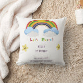 Rainbow Kissen (Decke)