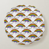Rainbow Kissen (Rückseite)