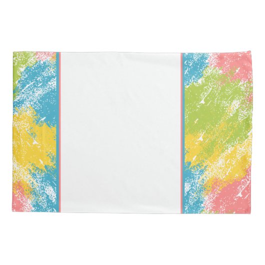 Rainbow Kissenbezug (Rückseite-Links)