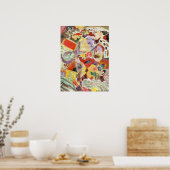 "Rainbow Kitchen" Art Poster Print (Küche)