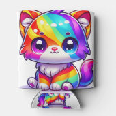Rainbow Kitten Dosenkühler (Rückseite)
