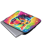 Rainbow Kitten Dream Laptopschutzhülle (Vorne Knopf)
