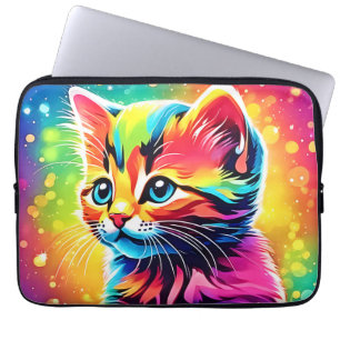 Rainbow Kitten Dream Laptopschutzhülle