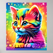 Rainbow Kitten Dream Poster (Vorne)
