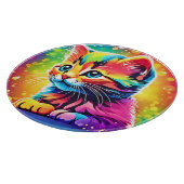 Rainbow Kitten Dream Schneidebrett (Ecke)