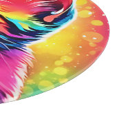 Rainbow Kitten Dream Schneidebrett (Ecke)