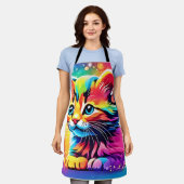 Rainbow Kitten Dream Schürze (Getragen)