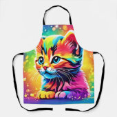 Rainbow Kitten Dream Schürze (Vorderseite)