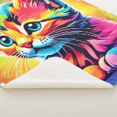 Rainbow Kitten Dream Sherpadecke (3/4)