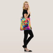 Rainbow Kitten Dream Tasche (Am Model)