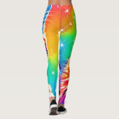 Rainbow Kitten Dreams Leggings (Rückseite)