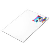 Rainbow Kitten Notizblock (angewinkelt)