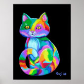 Rainbow Kitten Poster (Vorne)
