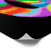 Rainbow Kitten Poster (Ecke)