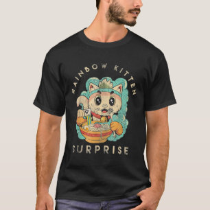 Rainbow Kitten Überraschung T-Shirt
