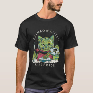 Rainbow Kitten Überraschung T-Shirt