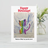 Rainbow Kitty #220101 Karte (Stehend Vorderseite)