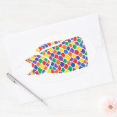 Rainbow Kitty Aufkleber (Umschlag)