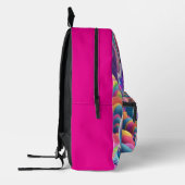 Rainbow Kitty Bedruckter Rucksack (Links)