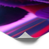 Rainbow Kitty Cat Poster (Ecke)