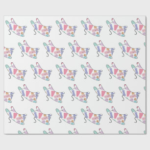 Rainbow Kitty Geschenkpapier