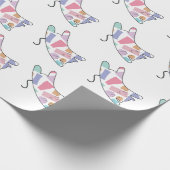 Rainbow Kitty Geschenkpapier (Ecke)