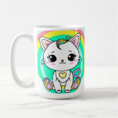 Rainbow-Kitty Kaffeetasse (Links)