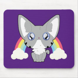 Rainbow Kitty Mousepad