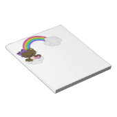 Rainbow Kitty Notizblock (angewinkelt)