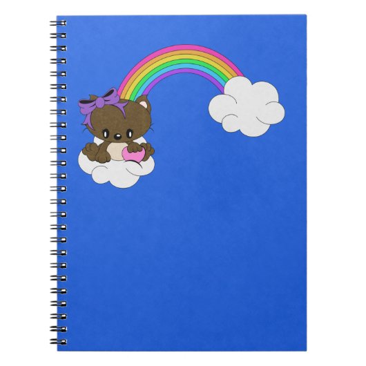 Rainbow Kitty Notizblock (Vorderseite)