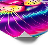 Rainbow Kitty Poster (Ecke)