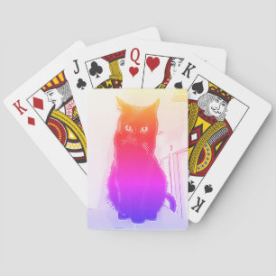 Rainbow Kitty Spielkarten