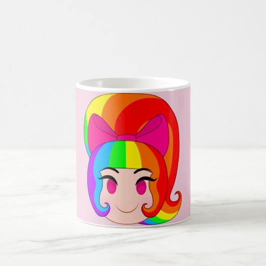 Rainbow Kitty Tasse (Mittel)