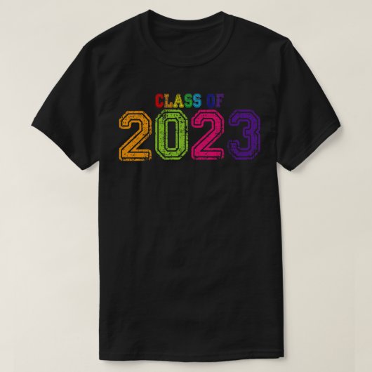 Rainbow-Klasse 2023 T-Shirt (Design vorne)