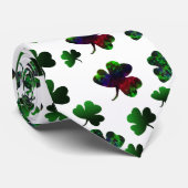 Rainbow-Kleeblatt Krawatte (Gerollt)