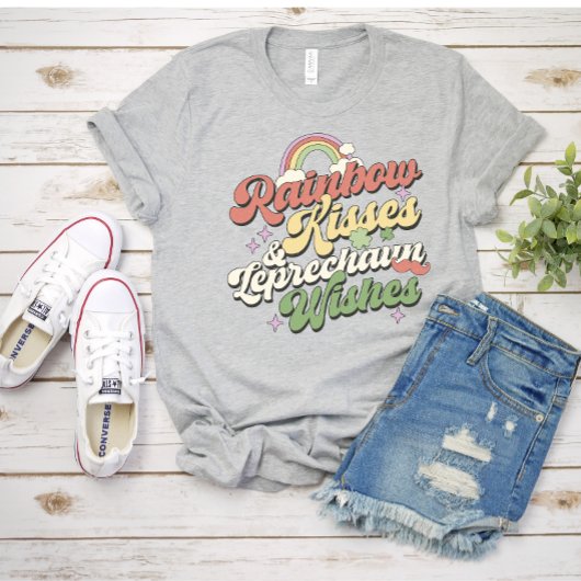 Rainbow Kleeblatt St. Patrick's Day Women's T - Sh T-Shirt