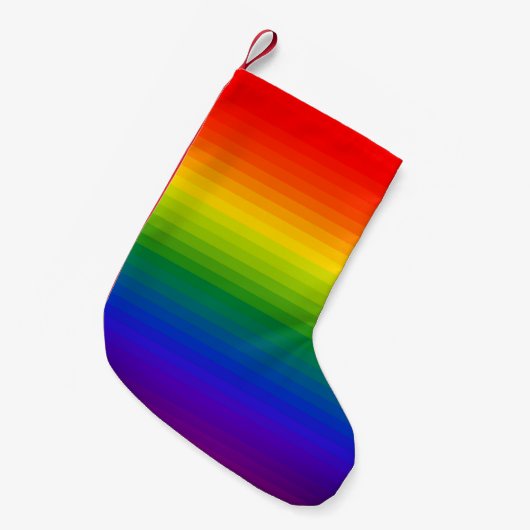 Rainbow Kleiner Weihnachtsstrumpf (Vorderansicht (hängend))
