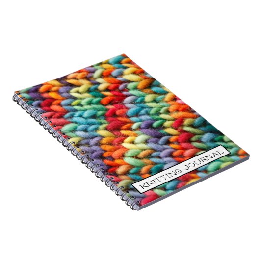 Rainbow-Knitter Notizblock (Rechte Seite)