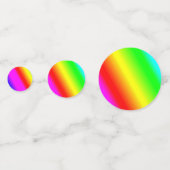 Rainbow Konfetti (Rückseiten)