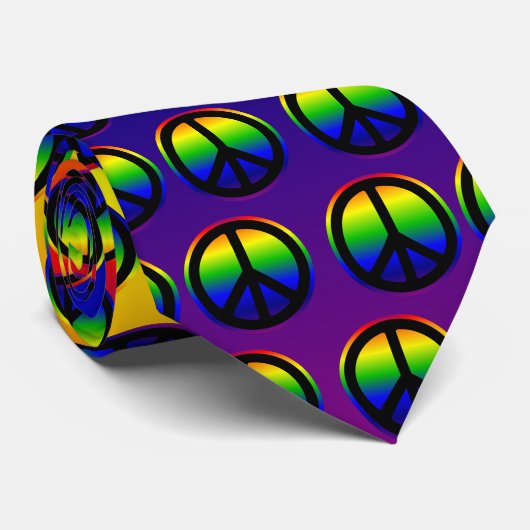 Rainbow Krawatte (Gerollt)