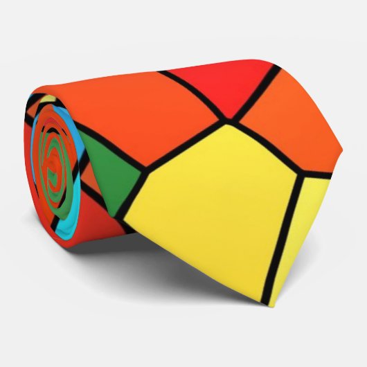 Rainbow Krawatte (Gerollt)