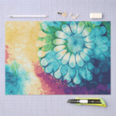 Rainbow-Krawatte-Dye 2 Gewebepapier Seidenpapier (Handwerk)