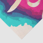 Rainbow-Krawatte-Dye 5 Gewebepapier Seidenpapier (Ausschnitt)