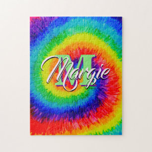 Rainbow Krawatte-Dye Alcohol Tinte Puzzle