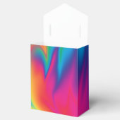 Rainbow Krawatte-Dye Birthday Party Fevor Zelt Box Geschenkschachtel (Geöffnet)