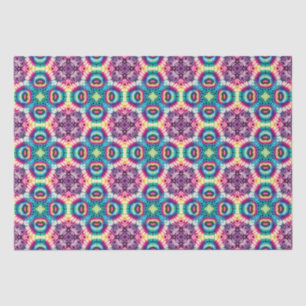 Rainbow-Krawatte-Dye-Geometrisches Muster 7 Seidenpapier